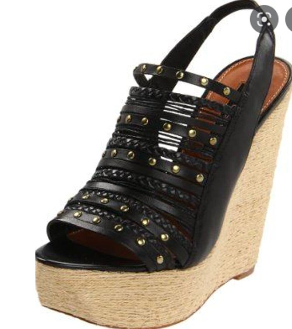 Steve by Steven Madden Breannaa Slingback Espadrille Wedge Sandals 9.5